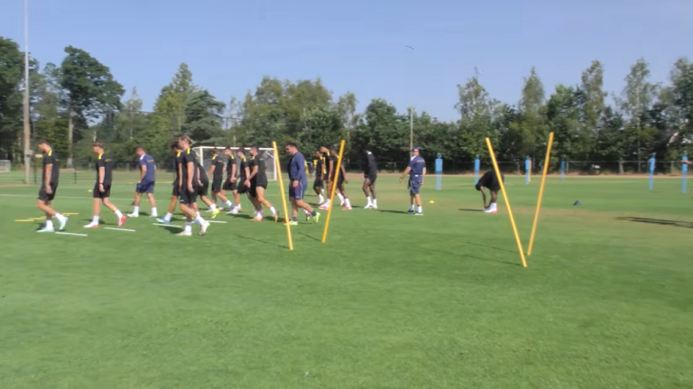 ΑΕΚ: Η προπόνηση των… αναπληρωματικών (video)