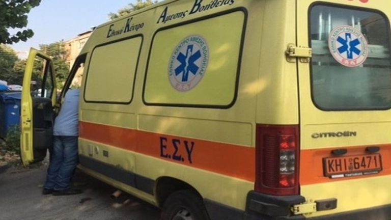 Σοβαρό τροχαίο στη Λαμία – Δύο μηχανάκια συγκρούστηκαν μεταξύ τους