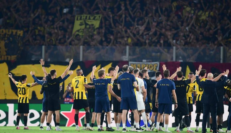 Επιστροφή της ΑΕΚ στα «αστέρια»: Για 6η φορά στην ιστορία της στο Champions League