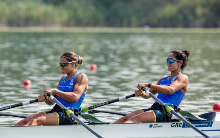 Ευρωπαϊκό Κωπηλασίας 2026: Αργυρό μετάλλιο για τις Αναστασιάδου και Κοντού