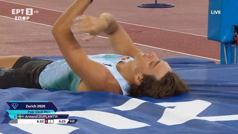 Ούτε ο Ντουπλάντις στη 2η προσπάθεια! Έπεσε ξανά ο πήχης στα 6.32μ. (video)