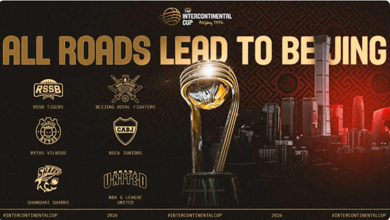 Στο Πεκίνο το FIBA Intercontinental Cup – Ανακοινώθηκαν οι ομάδες και οι όμιλοι της διοργάνωσης