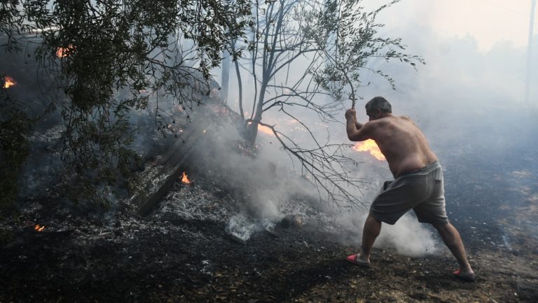 Σοκ και οργή από επικίνδυνο challenge ανηλίκων: Έβαλαν φωτιά σε πευκοδάσος στο Πεντελικό (video)