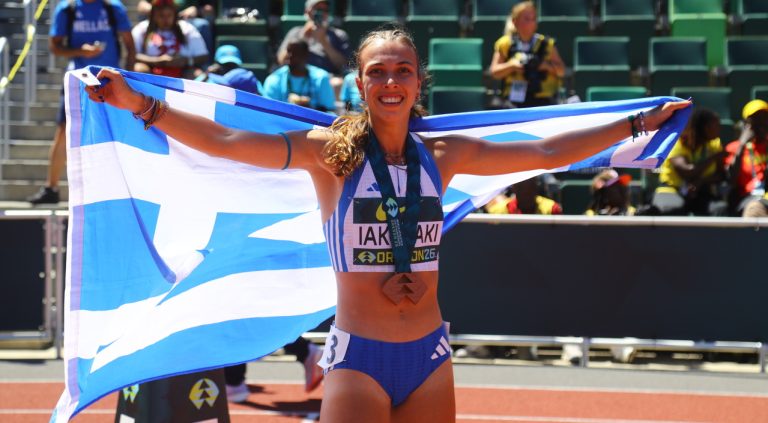 Παγκόσμιο Κ20: Απίθανη Ιακωβάκη, χάλκινο μετάλλιο με πανελλήνιο ρεκόρ!