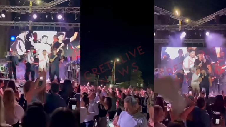 Χαμός στο πάρτι του ΟΦΗ στoν Κωνσταντίνο Αργυρό! (video)