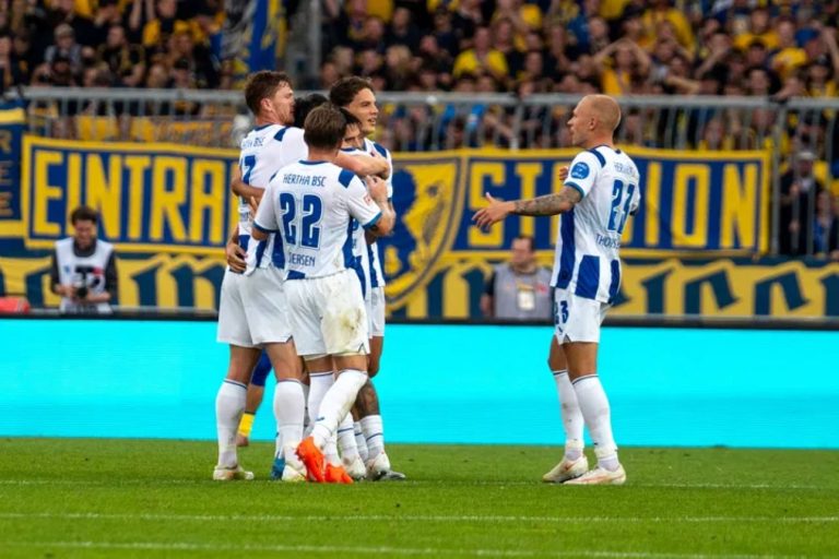 Χέρτα-Μαγδεμβούργο 2-1: 4Χ4 και κορυφή!