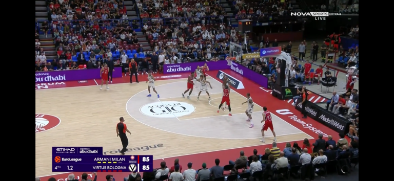 Αρμάνι Μιλάνο – Βίρτους Μπολόνια 87-85: Ο «clutch» Χολ «σκότωσε» τη Βίρτους!