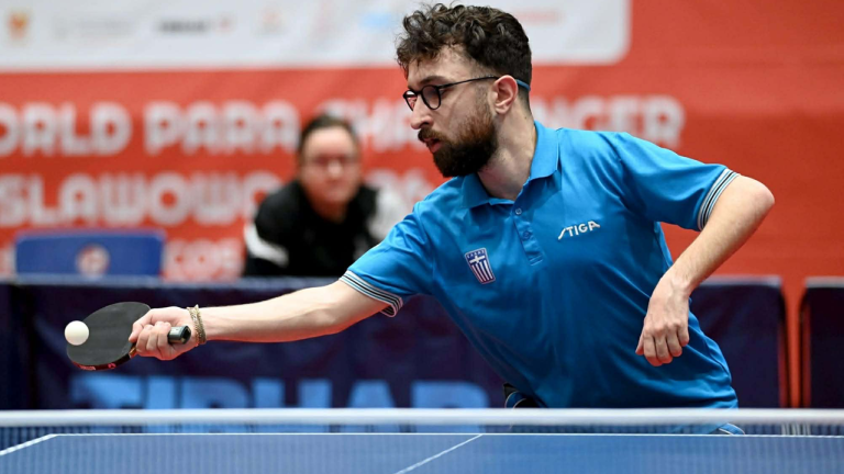 Πινγκ Πονγκ: Στις θέσεις 5-8 του Para Elite της Γαλλίας ο Χατζηκυριάκος