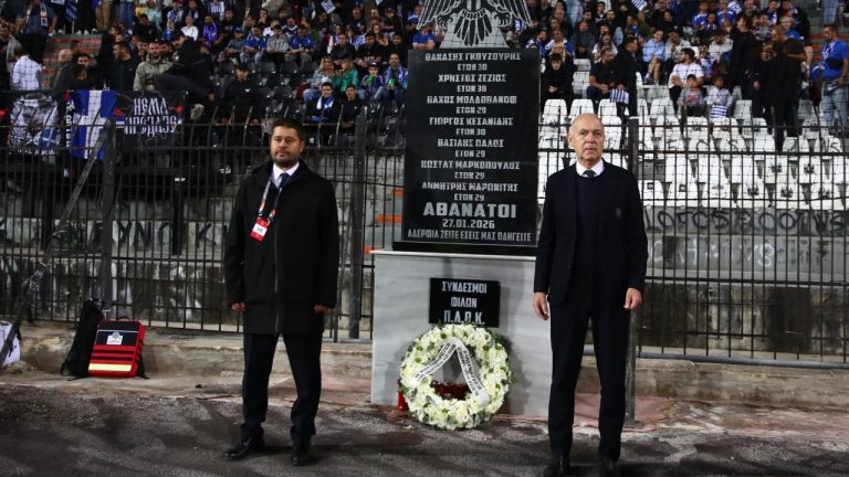Εθνική Ελλάδας: «Τιμούμε τη μνήμη τους – Δεν ξεχνάμε»