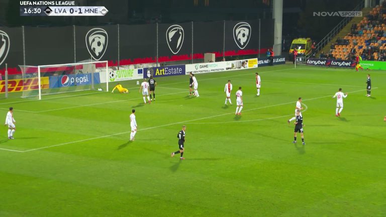 Λετονία – Μαυροβούνιο 1-2: Με το απόλυτο στην κορυφή