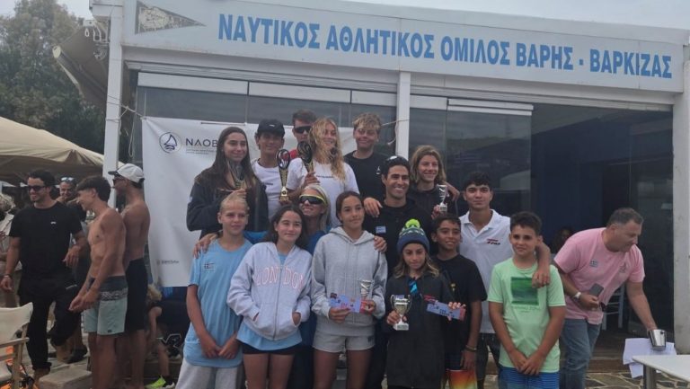 Οι νικητές στο open πανελλήνιο πρωτάθλημα Bic Techno 293 και 293 Plus
