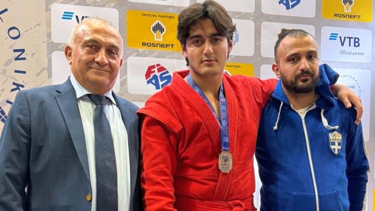Χάλκινο μετάλλιο για τον Νικολαΐδη στην πρεμιέρα του Παγκοσμίου Πρωταθλήματος Σάμπο 