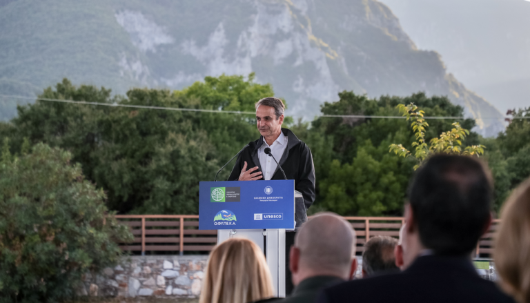 Μητσοτάκης στην εκδήλωση για τον Όλυμπο: «Υπάρχουν πάντα πιο ψηλές κορυφές που όλοι μαζί θα κατακτήσουμε»