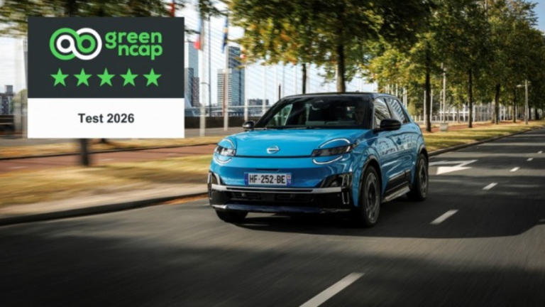 Το νέο αμιγώς ηλεκτρικό Nissan Micra απέσπασε πέντε αστέρια από τον GreenNCAP