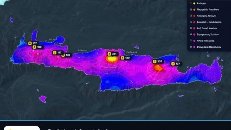 Χανιά – Συνεχίζονται τα προβλήματα στο οδικό Περιφερειακό δίκτυο της Κρήτης από την κακοκαιρία 